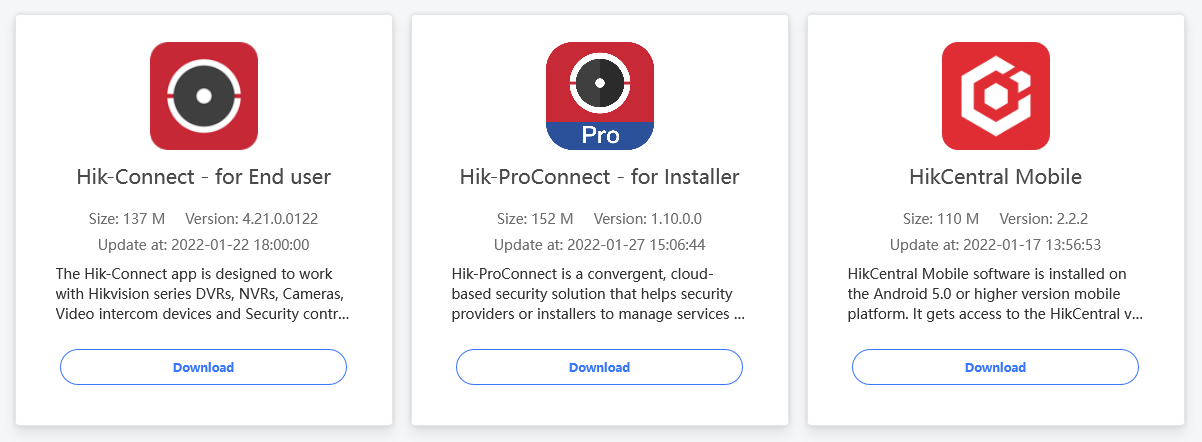 Hikvision App Store